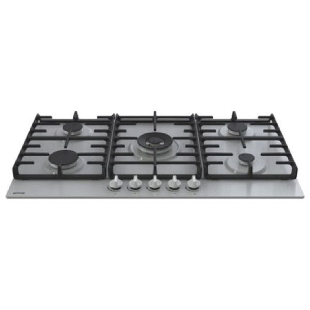 طباخ داخلي غازي جورنجي - 5 مشاعل - ستانلس ستيل Gorenje Built-in Gas Cooktop – 5 Burners – GW9C51X – Stainless Steel