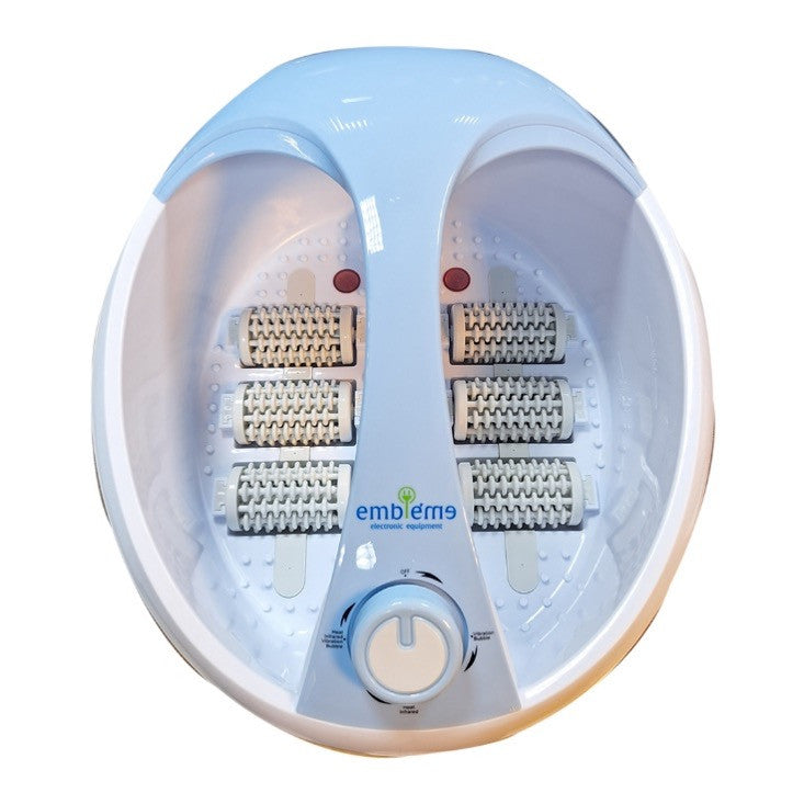 جهاز مساج القدمين – 7 لتر – 450 واط – 6 رولات امبليوم Foot Massager – 7 Liters – 450 Watts – 6 Rollers