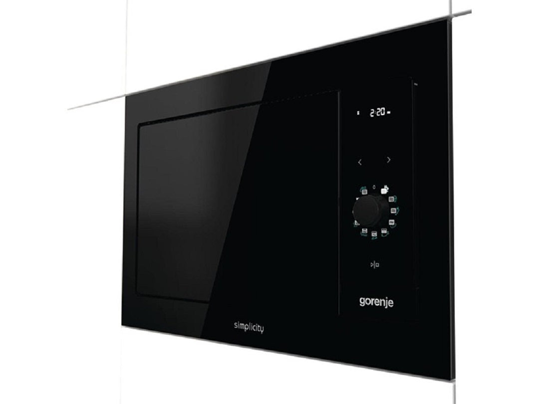 ميكروويف وشواية جورنج مدمج 23 لتر Gorenje Built-in Microwave with Grill 23 L Simplicity – BM35G1SYB