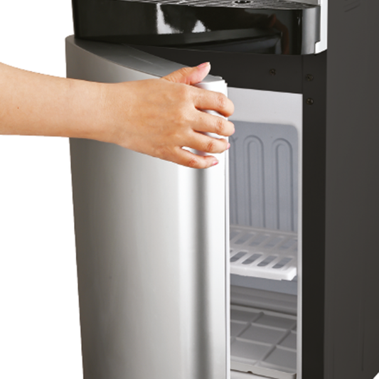 WTD-061-05 Water Dispenser with Built-in Refrigerator Silver | براد ماء WTD-061-05 فضي مع ثلاجة داخلية مدمجة