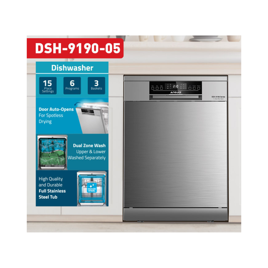 DSH-9190-05 Dishwasher | غسالة صحون 15 مكان
