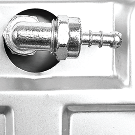 HOB-642 Gas Table Cooker | طباخ منضدي غاز 4 عيون – فضي