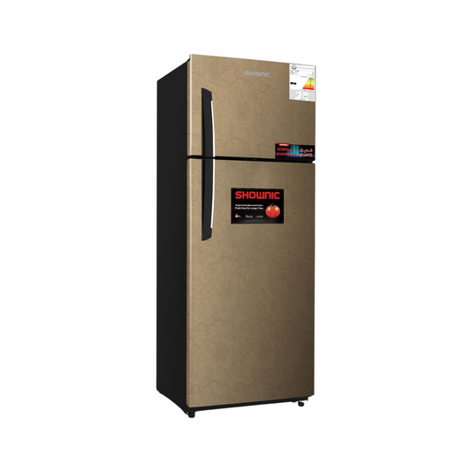 Shownic RL-488ZG 18ft Refrigerator – Direct Cooling (Gold) | ثلاجة شونك 18 قدم تبريد مباشر – لون ذهبي