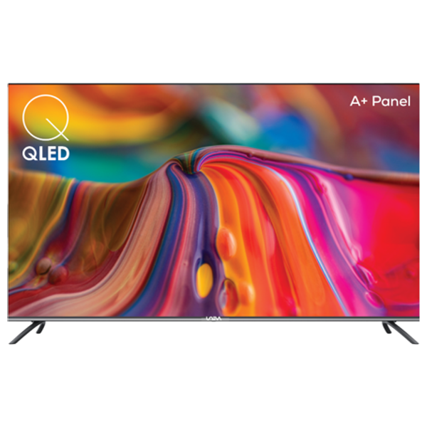 شاشة يونيڤا - 65 أنج - 4K - QLED - سمارت - 60 هيرتز - أندرويد تي في - Q6514 - أسود UNIVA 65-Inch TV – 4K QLED – Smart – 60Hz – Android TV – Model Q6514 – Black