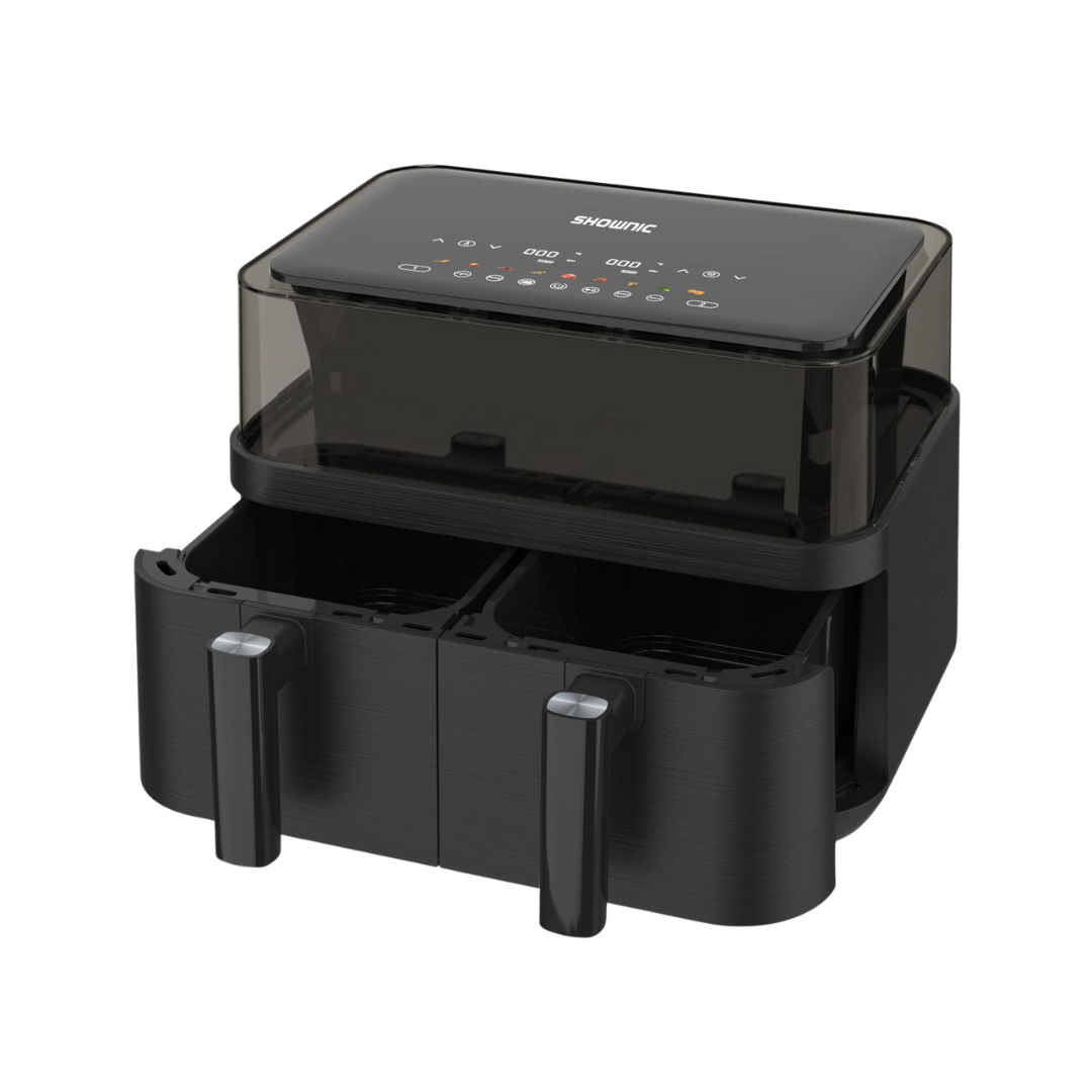 Shownic AF-D100LW3 10L Double Major with Air Fryer | جهاز شونك دبل مجر 10 لتر مع قلاية هوائية