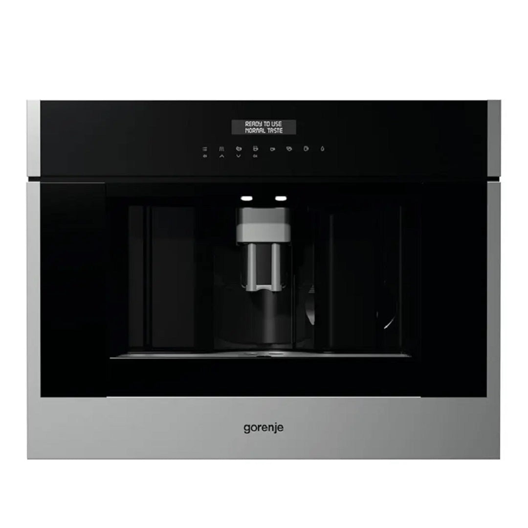 ماكينة قهوة مدمجة بعرض 60 سم - سعة 1.8 لتر - ستانلس ستيل - أسود Built-in Coffee Machine – 60 cm – 1.8 L – Stainless Steel / Black