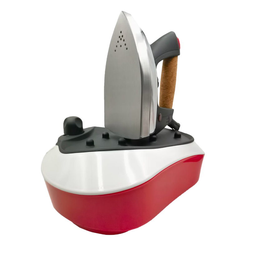 مكواة بخار يدوية بيد خشبية – سعة 850 مل – 2300 واط – موديل EMS13 امبليوم Handheld steam iron with wooden handle – 850ml capacity – 2300W – Model EMS13