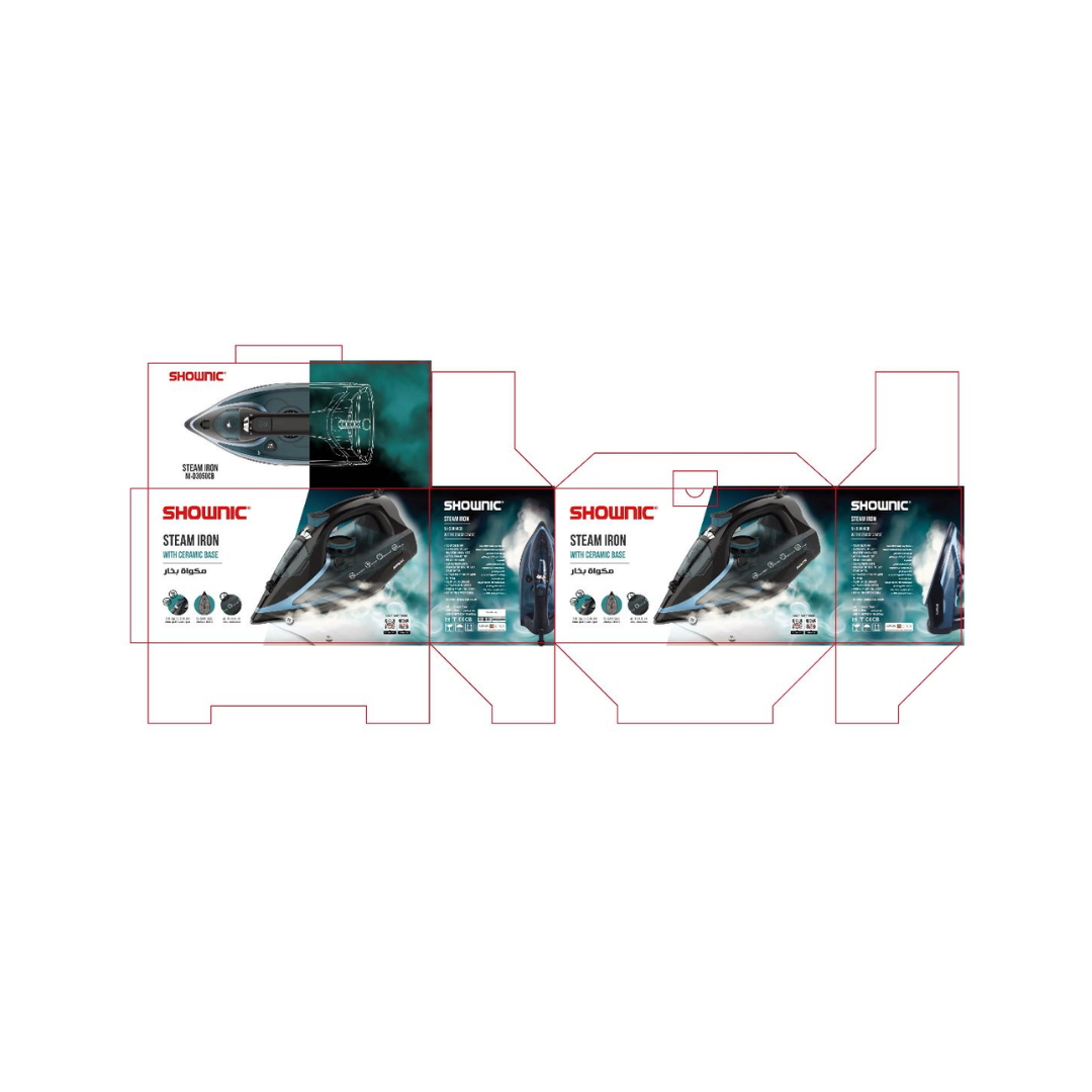 Electric Iron NI-D3050CB مكواة كهربائية عادية