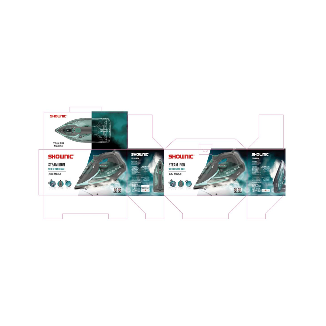 Electric Iron NI-D3050CG مكواة كهربائية عادية