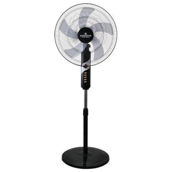 مروحة عمودية امبليوم - 20 انج - 65 واط - EM-ESF26C - أسود Embleme Stand Fan – 20 Inch – 65W – EM-ESF26C – Black