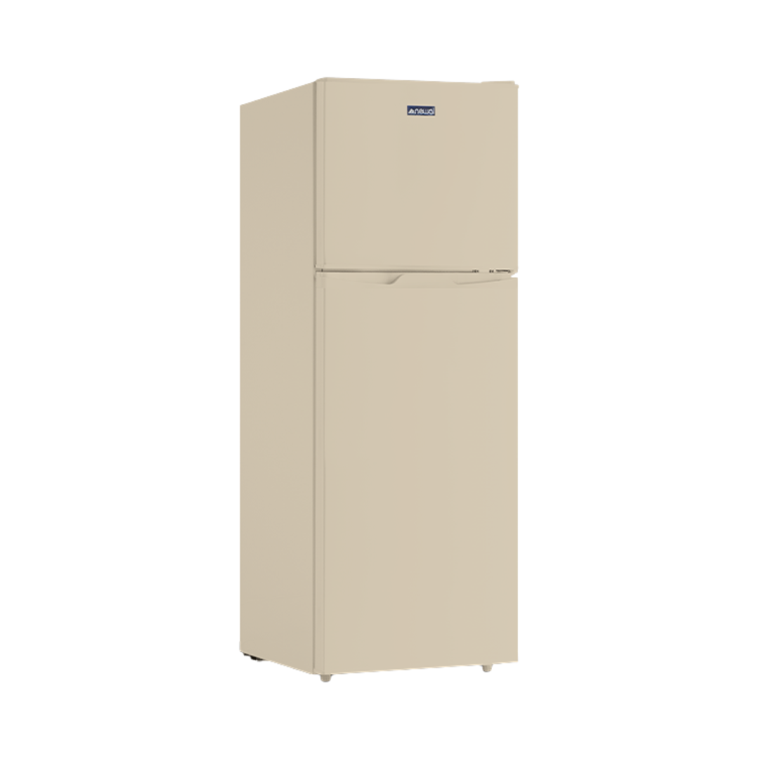 RFG-219-04 Double Door Refrigerator | ثلاجة بابين منزلية موديل RFG-219-04 بلون بيجي