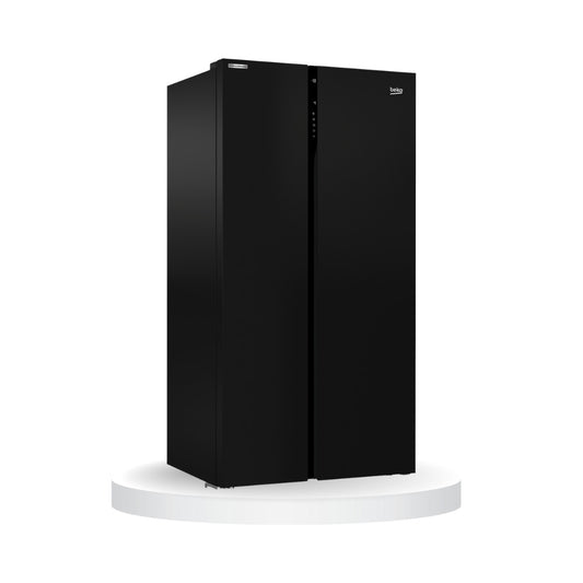 ثلاجة ( بيكو ) سايد بايد اسود BEKO / GN164020GB