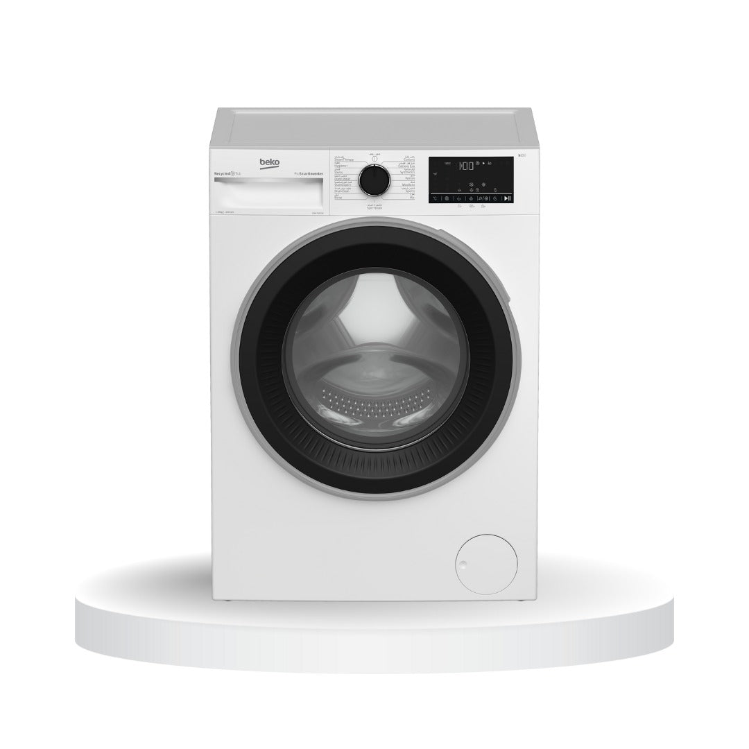8KG غسالة تحميل امامي BEKO / B3WFT4822W