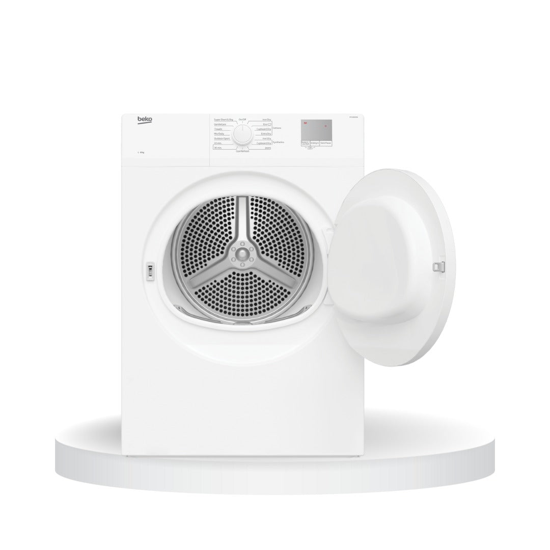 8KG مجففة ملابس تحميل امامي BEKO /DTGV8000W