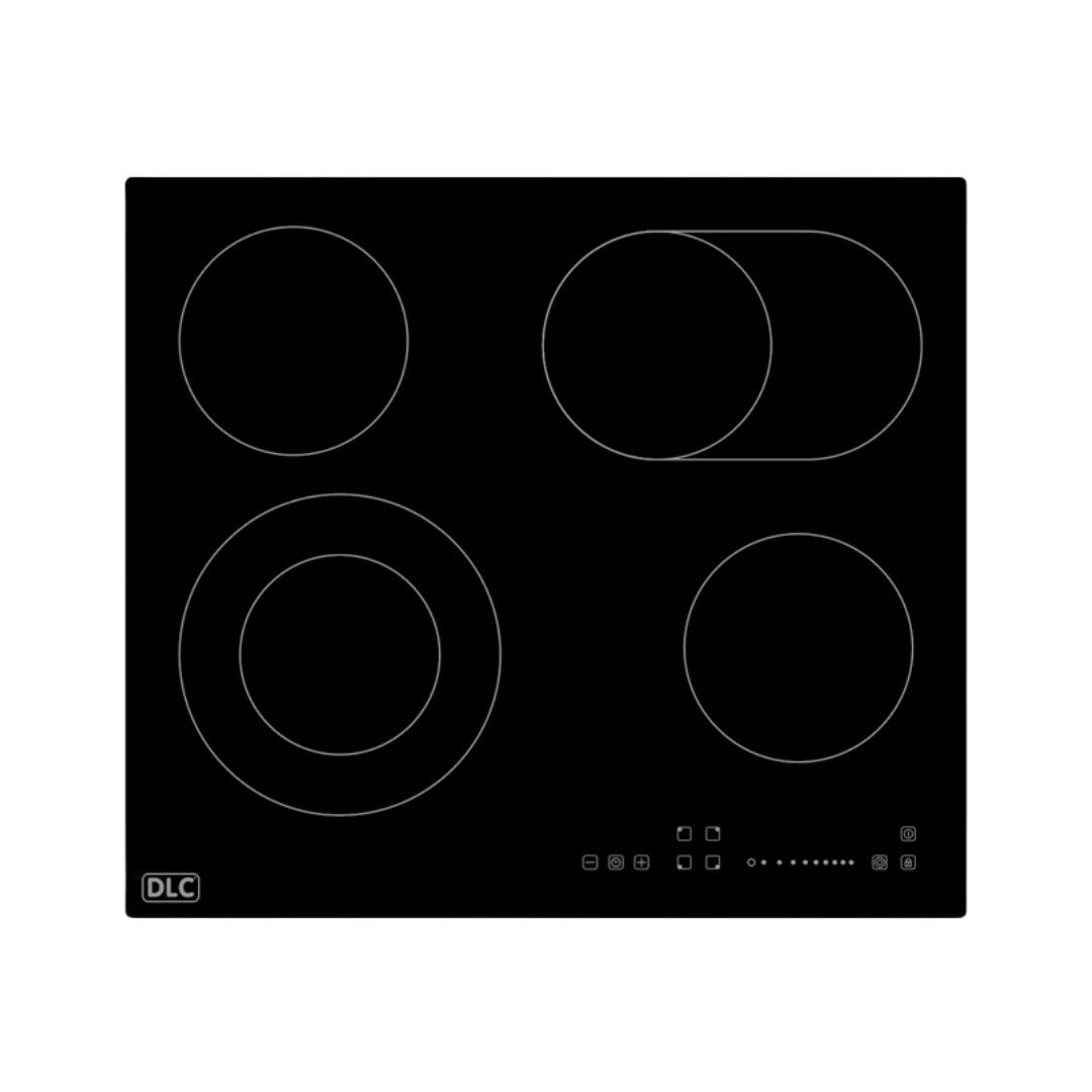 DLC K-604TAP – Built-In Electric Cooker – 4 Flames – Touch Screen – Black – D2204