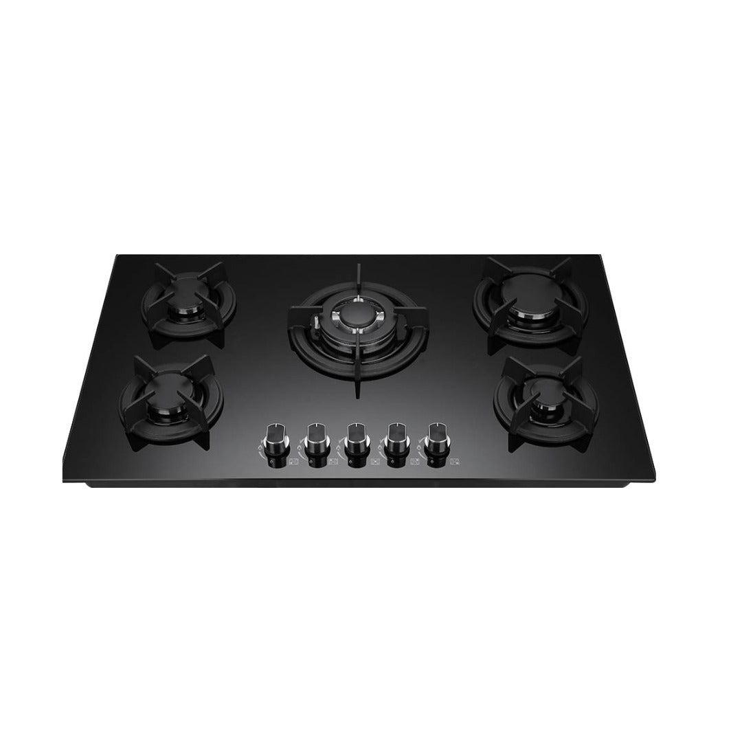 DLC ATM-9051G-CAR – Built-in Glass Gas Hob – 5 Burners – 90cm – D2187