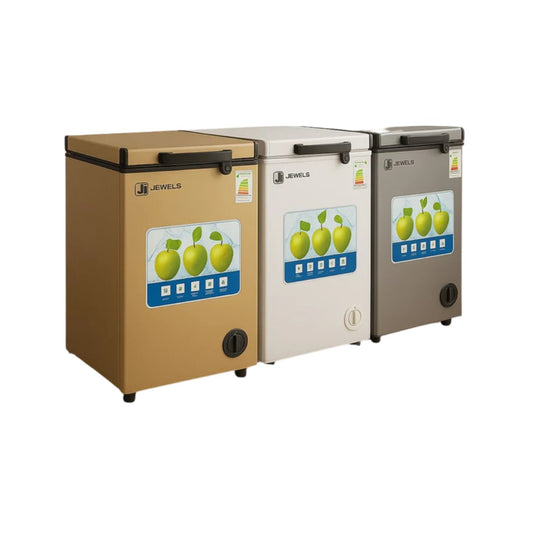 Jewels Freezer 6 Cu.ft – Multi Colors, Compact Design (مجمّدة جويلز – 6 قدم، تصميم مدمج، ألوان متعددة)