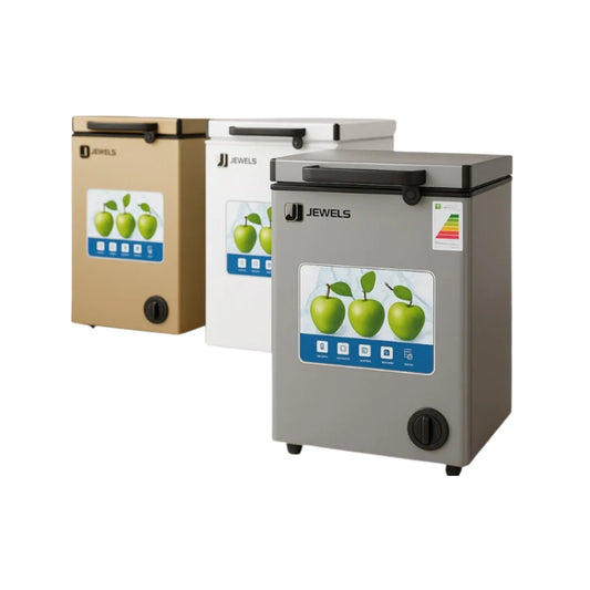 Jewels Freezer 6 Cu.ft – Multi Colors, Compact Design (مجمّدة جويلز – 6 قدم، تصميم مدمج، ألوان متعددة)