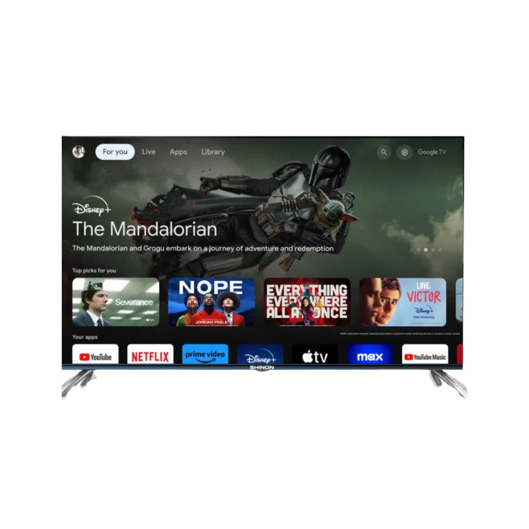 شاشة شينون 50 بوصة Google TV – دقة 4K موديل XINON M8X