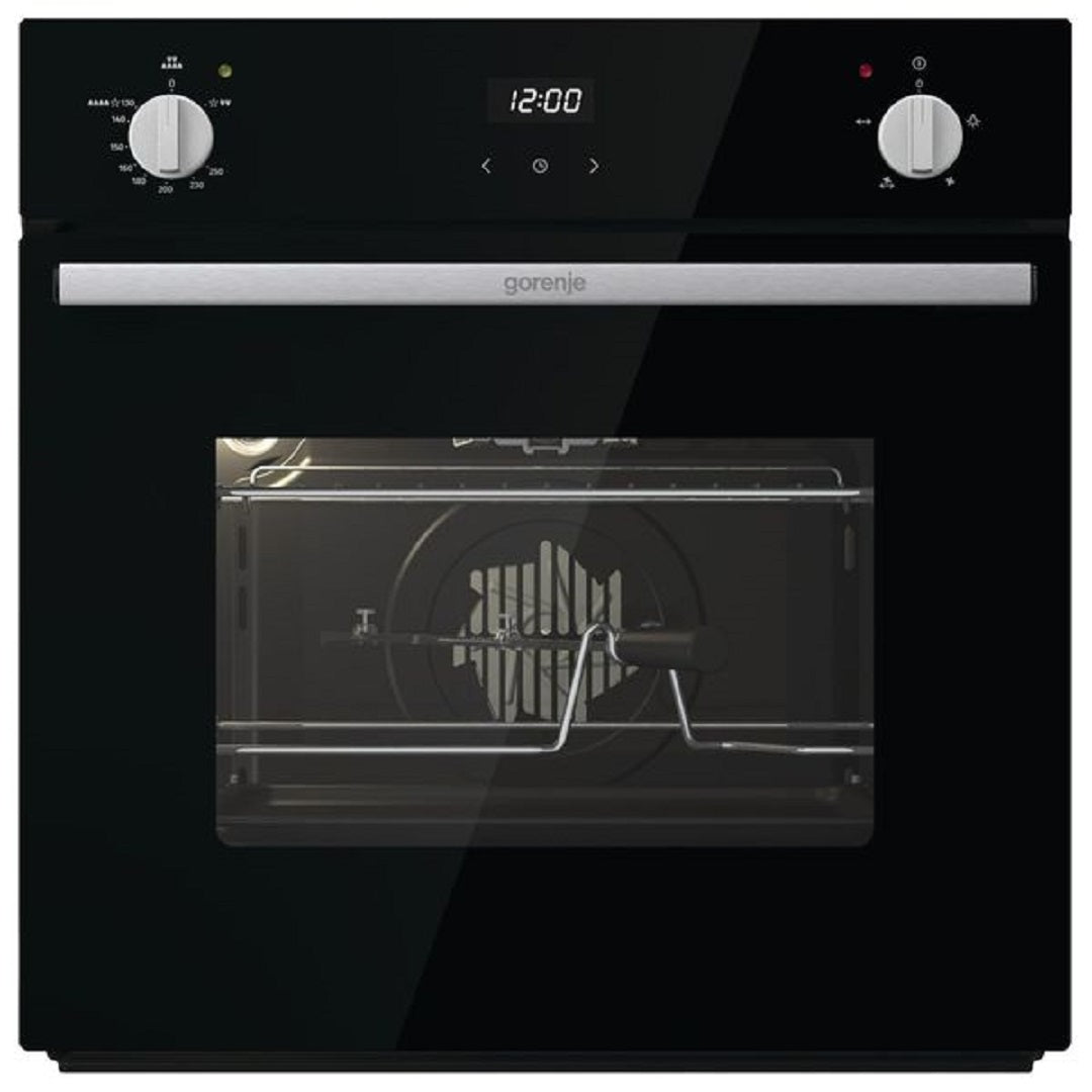 فرن غاز غورينجي مدمج BOGX6632E05BG - عرض 60 سم - سعة 77 لتر - أسود Gorenje - Built-in Gas Oven - 60 cm - 77 L - Black