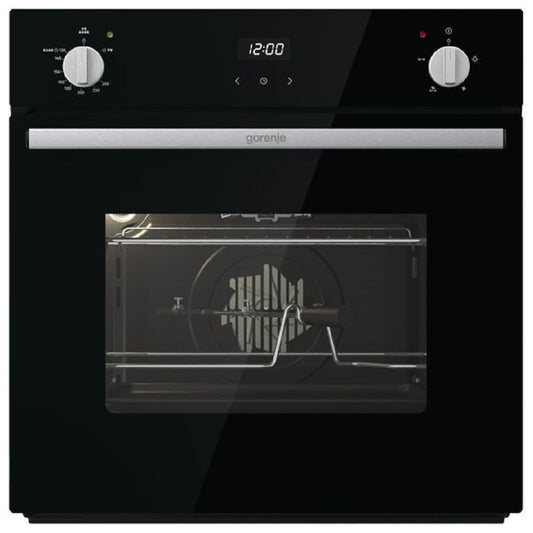 فرن غاز غورينجي مدمج BOGX6632E05BG - عرض 60 سم - سعة 77 لتر - أسود Gorenje - Built-in Gas Oven - 60 cm - 77 L - Black