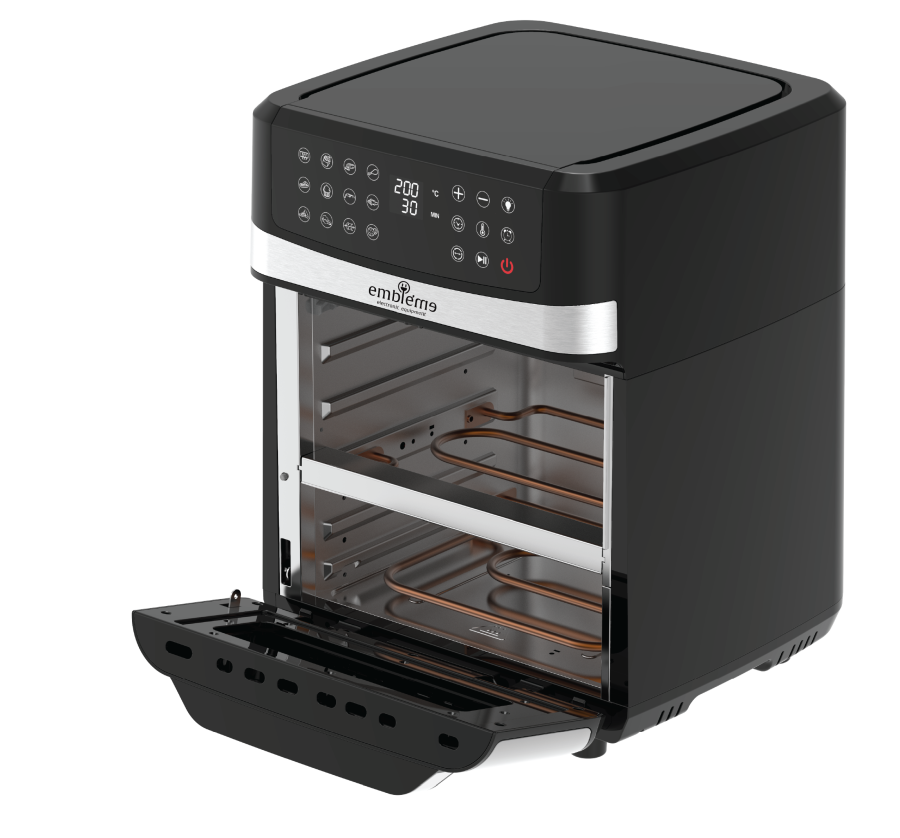 قلاية هوائية مع فرن – 3 في 1 – سعة 7.2 EM AFPOV25 لتر | Embleme 3-in-1 Air Fryer with Oven – 7.2L Capacity – EM-AFPOV25