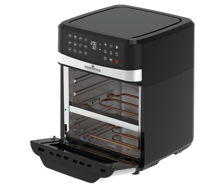 قلاية هوائية مع فرن – 3 في 1 – سعة 7.2 EM AFPOV25 لتر | Embleme 3-in-1 Air Fryer with Oven – 7.2L Capacity – EM-AFPOV25