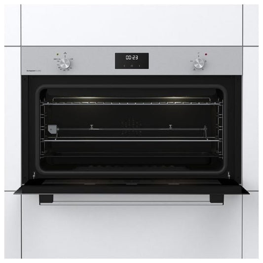 فرن غاز جورينجي مدمج – سعة 88 لتر – مقاس 90 سم – فضي – موديل BOG9832E01X Gorenje BOG9832E01X - Built-in Gas Oven - 88L - 90cm - Silver