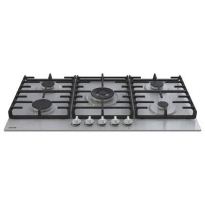 طباخ داخلي غازي جورنجي - 5 مشاعل - ستانلس ستيل Gorenje Built-in Gas Cooktop – 5 Burners – GW9C51X – Stainless Steel