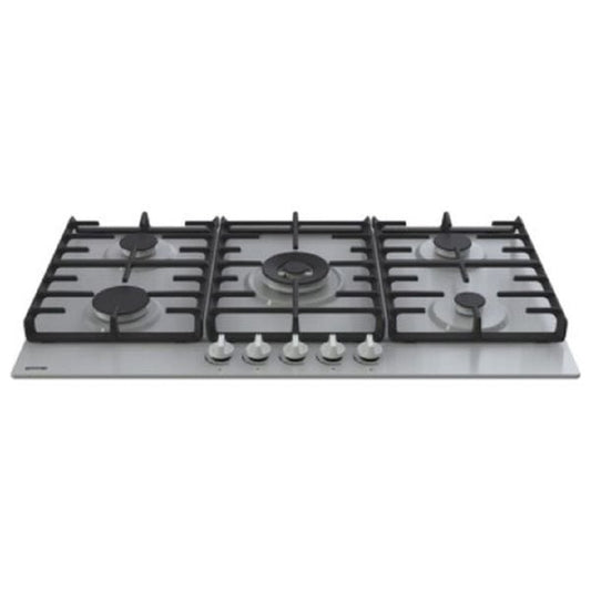 طباخ داخلي غازي جورنجي - 5 مشاعل - ستانلس ستيل Gorenje Built-in Gas Cooktop – 5 Burners – GW9C51X – Stainless Steel