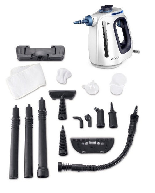 جهاز تنظيف بالبخار  – سعة 550 مل – قدرة 1350 واط – ضغط 3 بار Steam Cleaner – Model EM SCB25 – 550 ml Capacity – 1350 W Power – 3 Bar Pressure.
