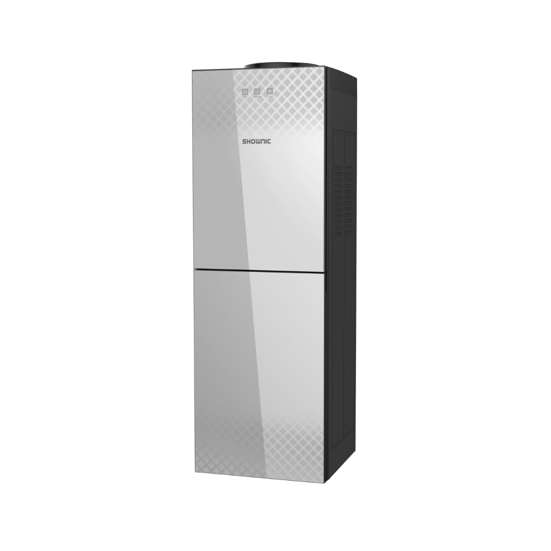 Shownic YT-R390GS Plasma Refrigerator with Water Dispenser – Silver ثلاجة شونك بلازما مع براد مياه لون فضي