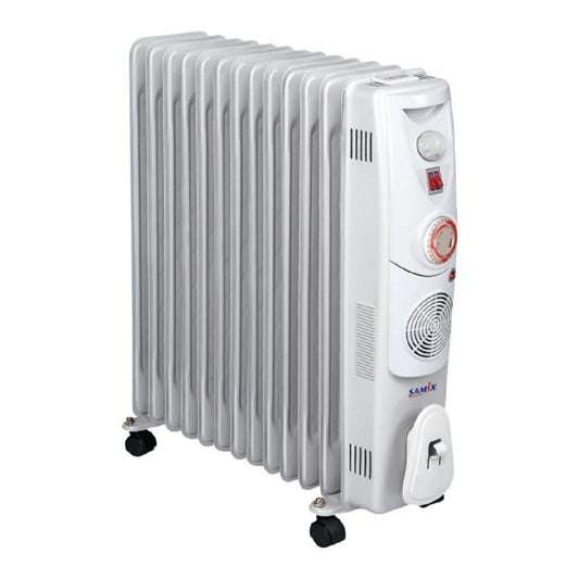 صوبة سامكس زيتية 13 اصباع مع مروحة Oil-Filled Radiator Heater – 13 Fins with Built-in Fan