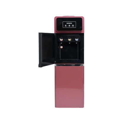 Shownic YT-R388BR Front Refrigerator براد مياه احمر مع ثلاجة شونك أمامية