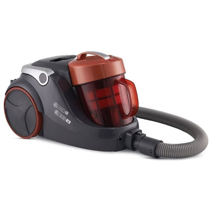 مكنسة كهربائية بدون كيس إمبليم EM-VC2200 – قدرة 2200 واط – رمادي غامق Embleme EM-VC2200 - Bagless Vacuum Cleaner - 2200 W - Dark Gray