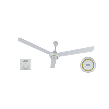Shownic CFM-56KK40G Ceiling Fan 56 Inch مروحية سقفية شونك ماليزية قياس 56 إنج – لون أسود/رمادي