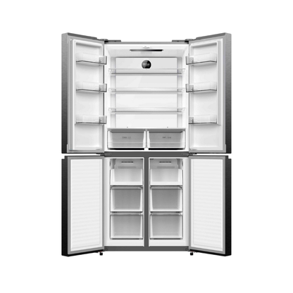 Shownic RM-NF570MBG 4-Door Refrigerator – No Frost Air Cooling (Black) | ثلاجة شونك 4 أبواب تبريد هوائي نوفروست – لون أسود