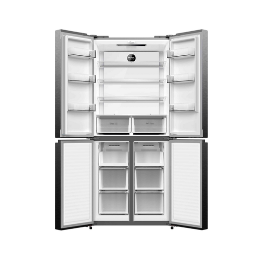 Shownic RM-NF570MBG 4-Door Refrigerator – No Frost Air Cooling (Black) | ثلاجة شونك 4 أبواب تبريد هوائي نوفروست – لون أسود