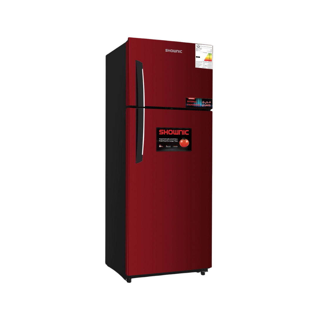 Shownic RL-488ZR 18ft Refrigerator – Direct Cooling (Red) | ثلاجة شونك 18 قدم تبريد مباشر – لون أحمر