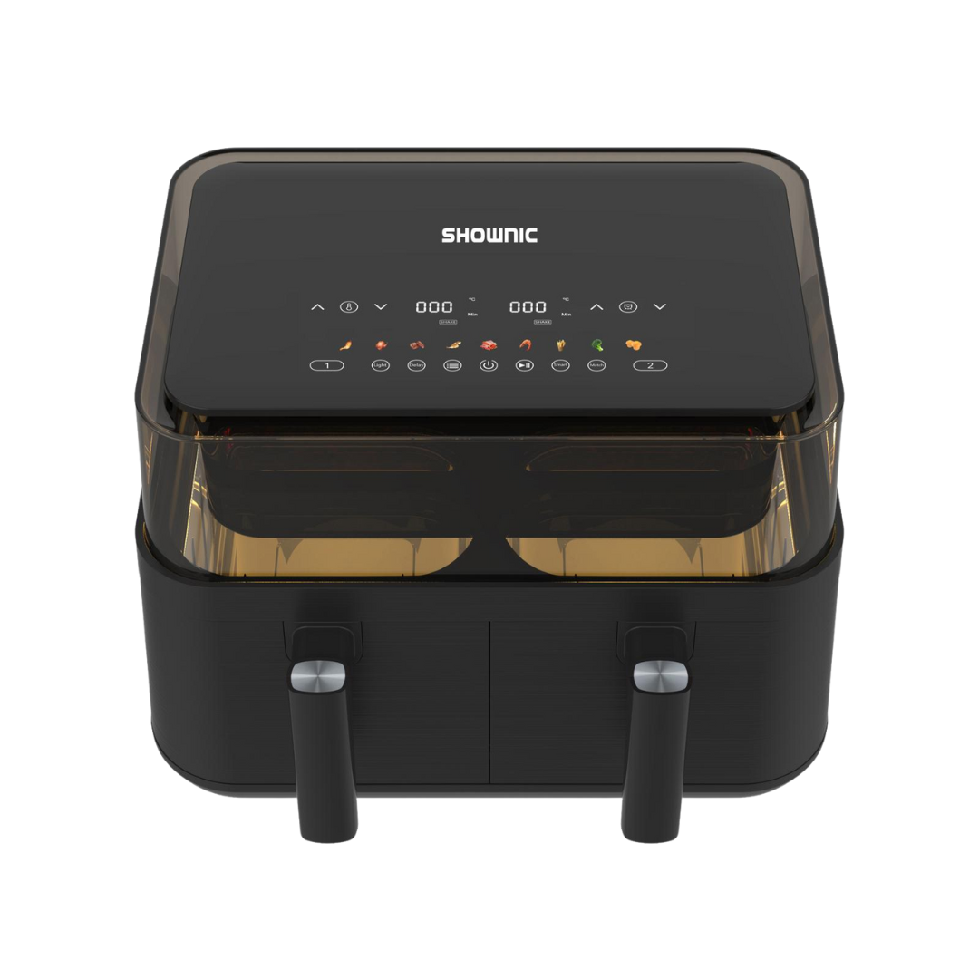 Shownic AF-D100LW3 10L Double Major with Air Fryer | جهاز شونك دبل مجر 10 لتر مع قلاية هوائية
