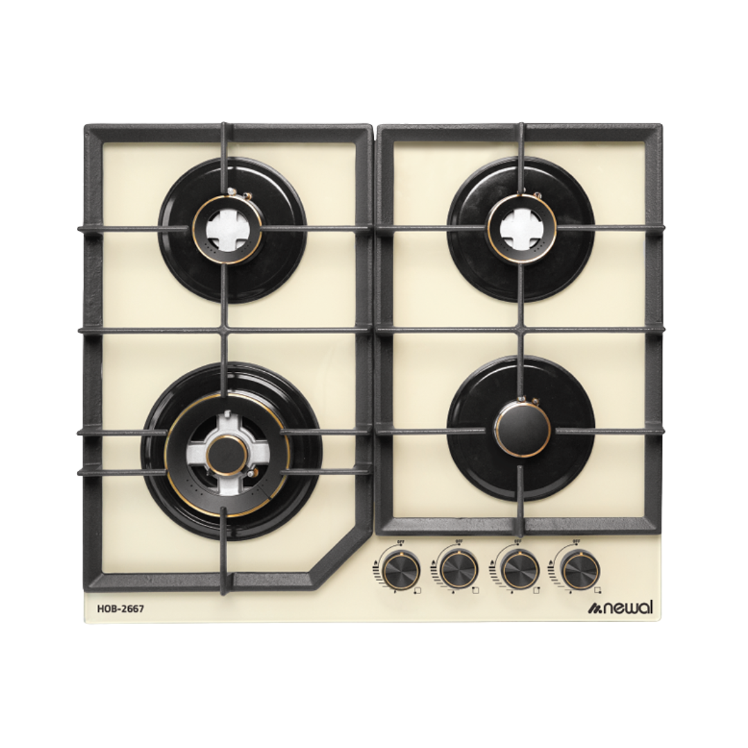 HOB-2667-04 Gas Table Cooker | طباخ منضدي غاز 4 عيون
