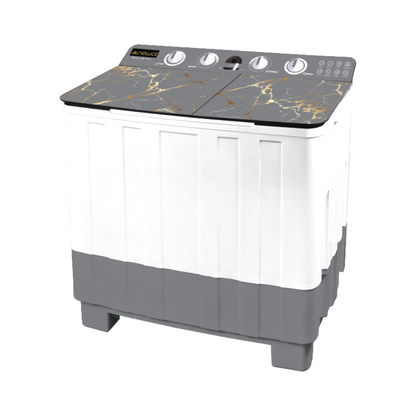 WSH-6218-05 Twin Tub Washing Machine 18KG | غسالة ملابس WSH-6218-05 بحوضين سعة 18 كغم بلون فضي