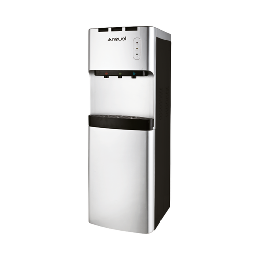 WTD-061-05 Water Dispenser with Built-in Refrigerator Silver | براد ماء WTD-061-05 فضي مع ثلاجة داخلية مدمجة
