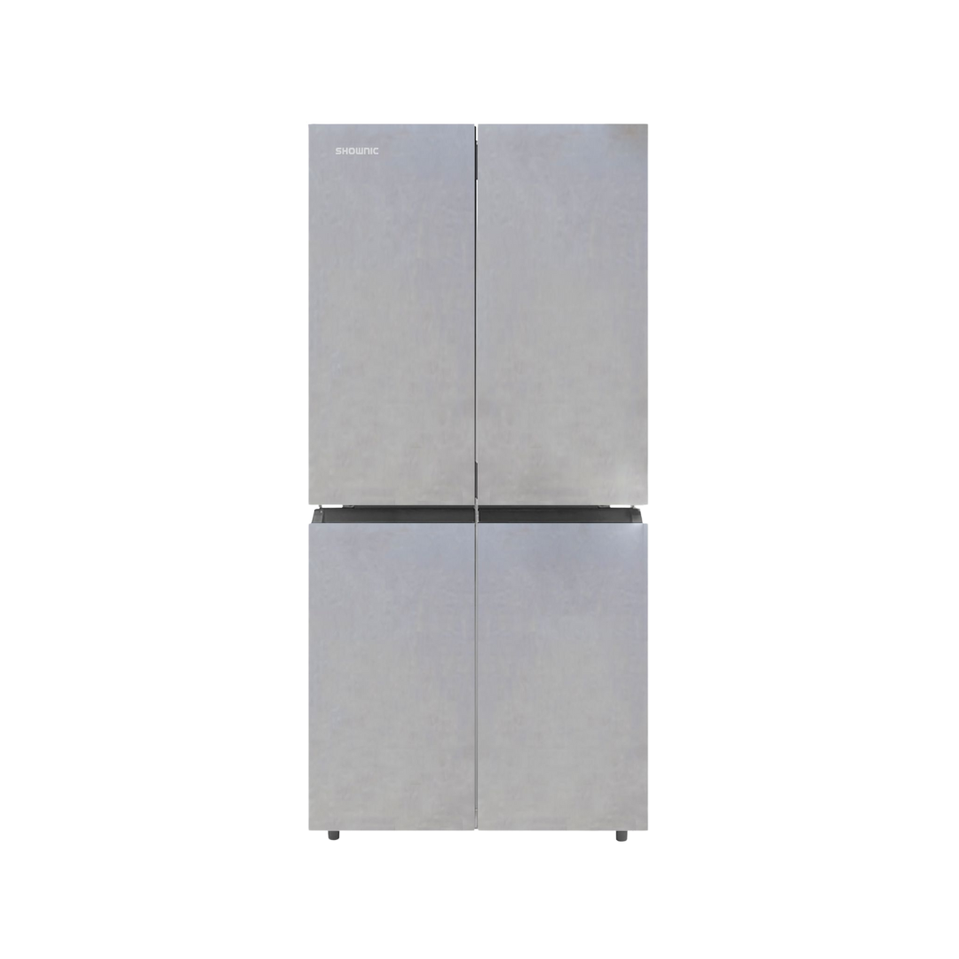 Shownic RM-560HSG 4-Door Refrigerator – No Frost Air Cooling (Silver) | ثلاجة شونك 4 أبواب تبريد هوائي نوفروست – لون سلفر
