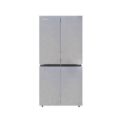 Shownic RM-560HSG 4-Door Refrigerator – No Frost Air Cooling (Silver) | ثلاجة شونك 4 أبواب تبريد هوائي نوفروست – لون سلفر