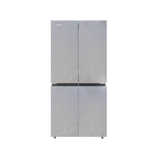 Shownic RM-560HSG 4-Door Refrigerator – No Frost Air Cooling (Silver) | ثلاجة شونك 4 أبواب تبريد هوائي نوفروست – لون سلفر