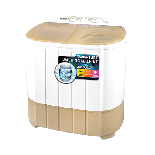 WSH-6105-04 Mini Twin Tub Washing Machine 5kg | غسالة ملابس صغيرة بحوضين سعة 5 كغم موديل WSH-6105-04