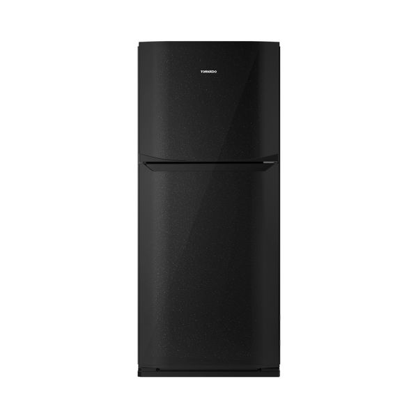 ثلاجة تورنيدو 355 لتر أسود RF-40FT-BK  Tornado Refrigerator, 355 Liters, Black, RF-40FT-BK