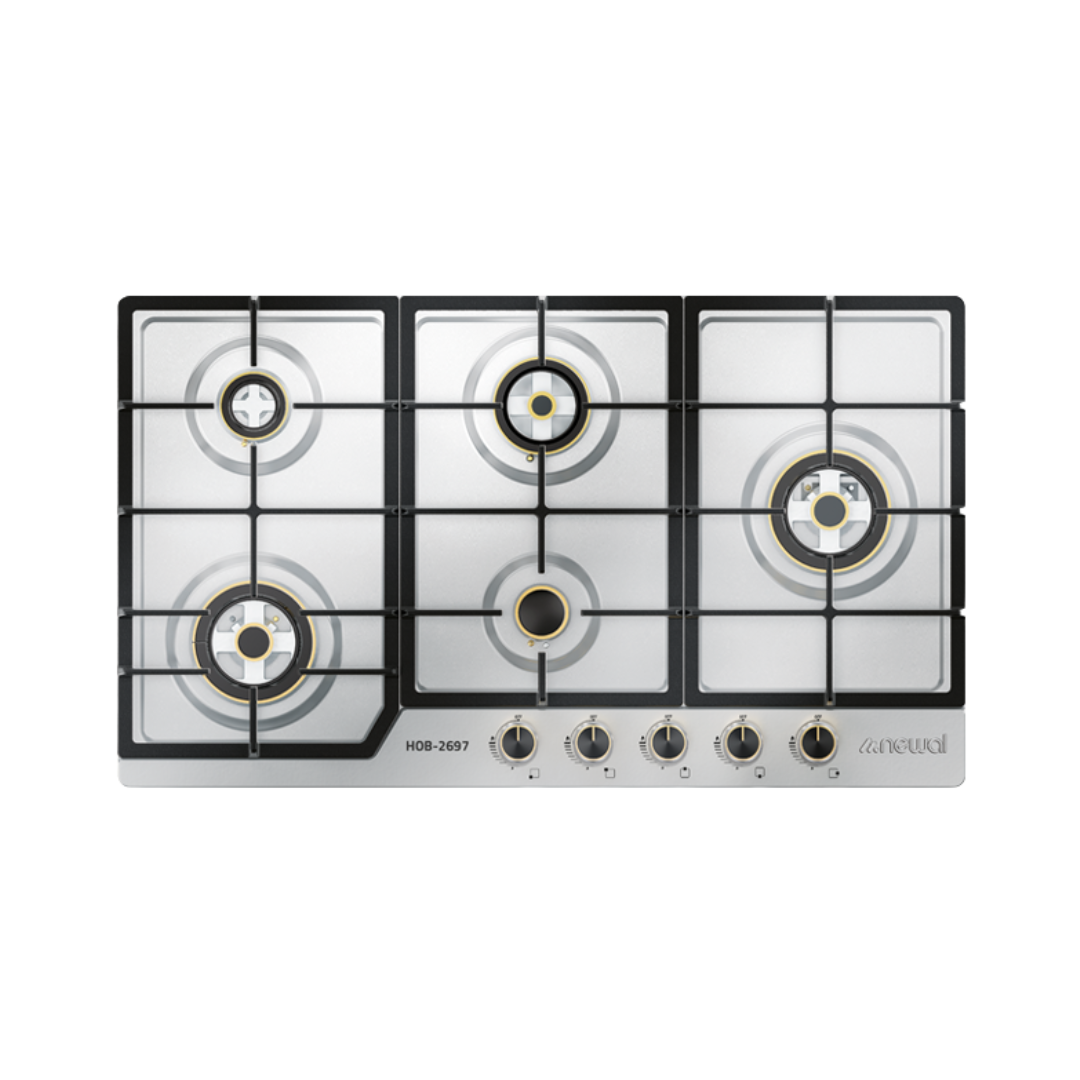 HOB-2697-05 Gas Table Cooker | طباخ منضدي غاز 5 عيون
