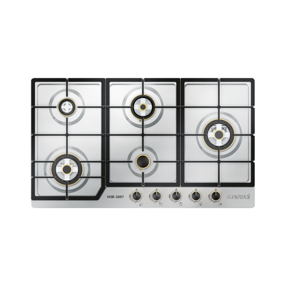 HOB-2697-05 Gas Table Cooker | طباخ منضدي غاز 5 عيون